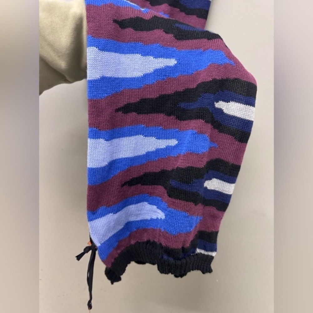 Missoni Multicolor Knit Blue Scarf wolol and acrylic - Picture 2 of 5